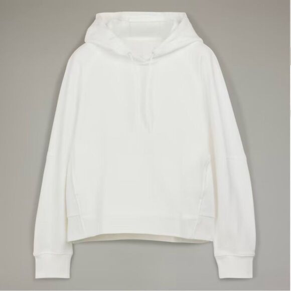 SOLD OUT White Adidas Y-3 Classic Chest Logo Hoodie - M - Picture 2 of 14